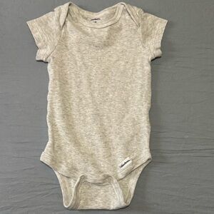 Gerber Light Gray Baby Bodysuit